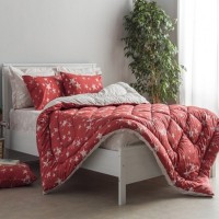 Σετ Σεντόνια Υπέρδιπλα 240x260 - Galaxy Red (Λαστιχο)