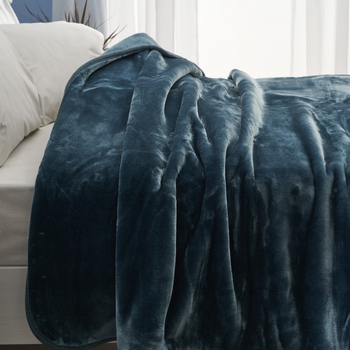 Κουβέρτα Velour Μονή 160x220 - Ραφ