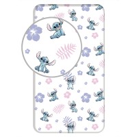 Σεντόνι Βαμβακερό Stitch Μονό Με λάστιχο