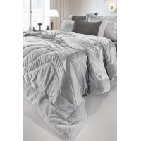 Σετ Πάπλωμα King 260x240  Columbia Silver