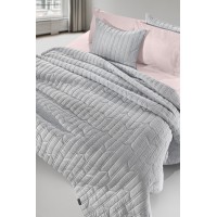 Κουβερλί King Size (Σετ 250x240) Aurora Grey