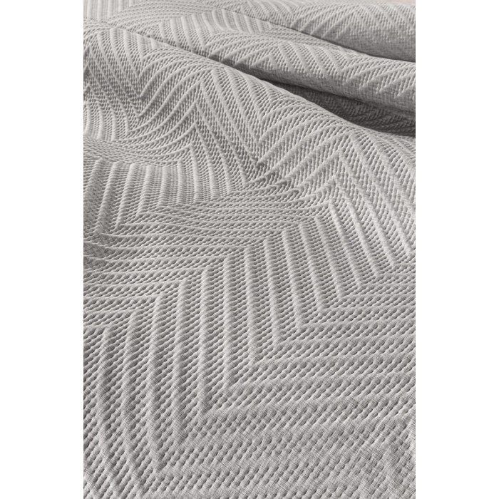 Κουβερλί King Size (Σετ 250x240) Hamptons Grey