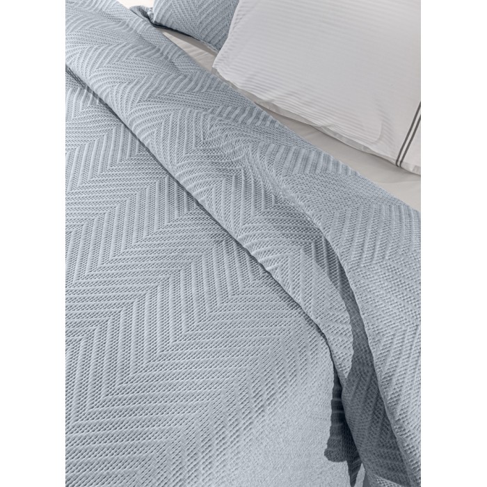 Κουβερλί King Size (Σετ 250x240) Hamptons Blue