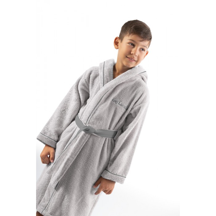 Μπουρνούζι Παιδικό Kiddies (6-8) - Silver