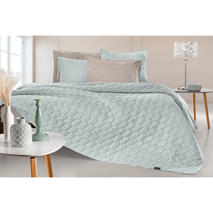 Κουβερλί King Size (Σετ 250x240) Kiara Mint