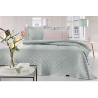Κουβερλί Υπέρδιπλο Size (Σετ 220x240) Hamptons Mint