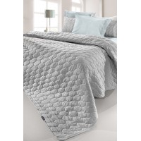 Κουβερλί Ημίδιπλο (Σετ 180x240) Kiara Grey