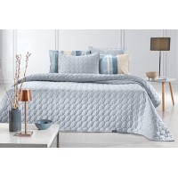 Κουβερλί King Size (Σετ 250x240) Kiara Blue