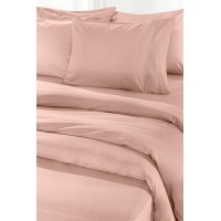 Σεντόνι Μονό Color Plus Με λάστιχο 100x200+32 - Coral