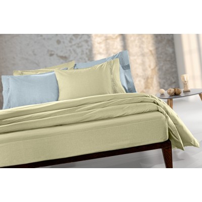 Σεντόνι King Size Color Plus 270x280 -Olive