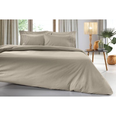 Σεντόνι King Size Color Plus 270x280 - Taupe