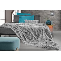 Κουβέρτα Γούνινη King Size 260x240 Elixir - Silver