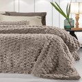 Κουβέρτα Γούνινη King Size 260x240 Elixir - Taupe