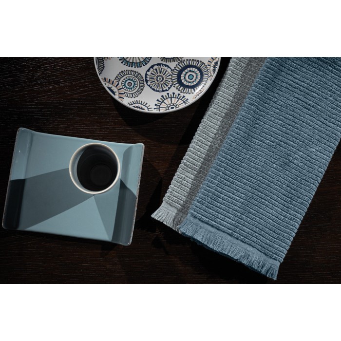 Σετ Πετσέτες Κουζίνας 2 Τεμαχίων Tissus Navy Blue 40x60