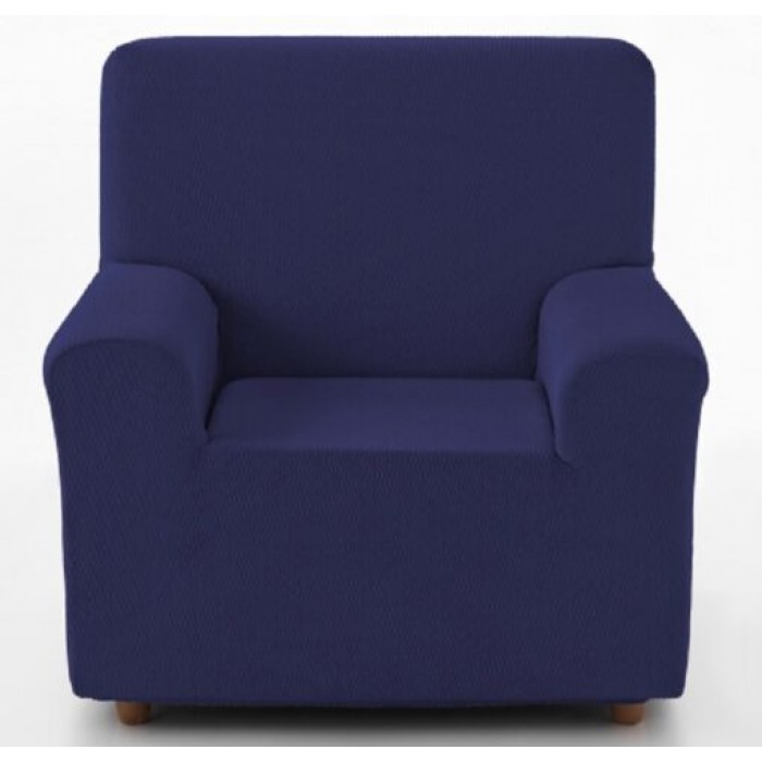 Tunez Blue/Azul Ελαστικό Κάλυμμα Για Πολυθρόνα
