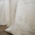 Κουρτίνα με τρουκς 140x280 Leaf Offwhite 532/05