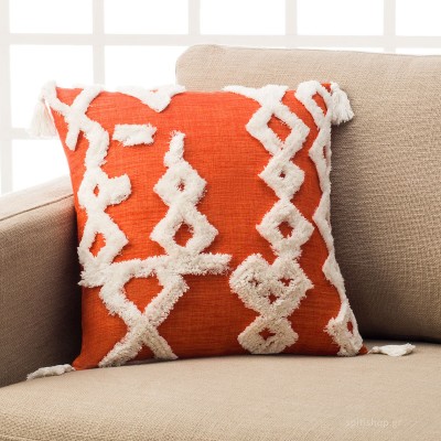 Μαξιλαροθήκη 43x43 668Β Orange