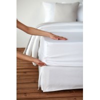 Σεντόνι Μακό (180-200x200+30) - WEISS 100