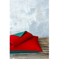 Σετ Παπλωματοθήκη Υπέρδιπλη Abalone Red/Green