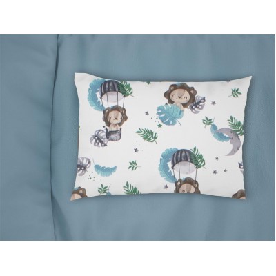 Μαξιλαροθήκη Bebe 35x45 - Lion 533 Sky Blue