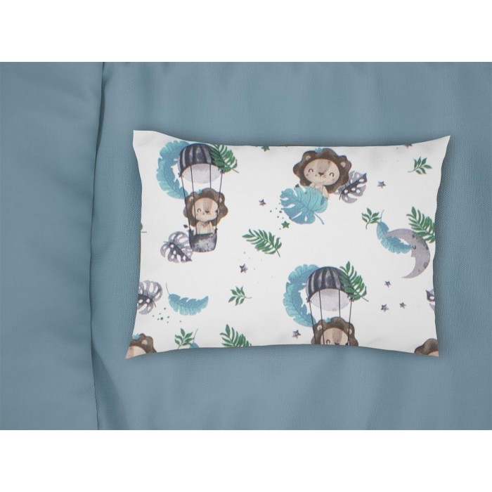 Μαξιλαροθήκη Bebe 35x45 - Lion 533 Sky Blue