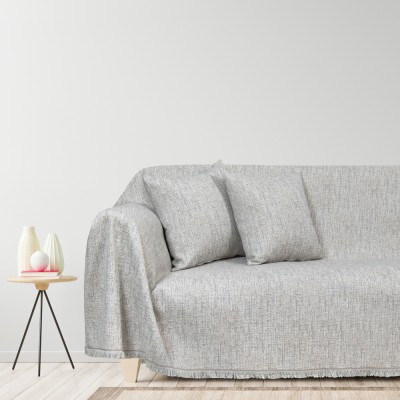 Διακοσμητική Μαξιλαροθήκη (43x43)  Flamma Silver