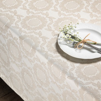 Τραπεζομάντηλο 160x320 Σxέδιο 4 Adele Ecru