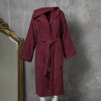 Μπουρνούζι  Ενηλίκων Liberty Bordeaux Xlarge