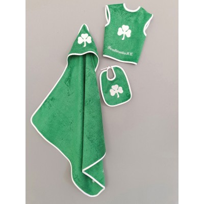 Σετ Λουτρου Βρεφικό Panathinaikos F.C. PANATHINAIKOS BABY BLOCK