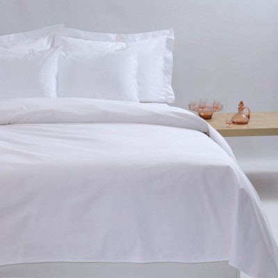 Σεντόνι (240x285) Λευκό Hotel 100% Cotton Percale 200TC