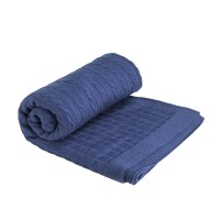 Κουβέρτα - Ριχτάρι Καναπέ Πλεξούδα Navy Blue
