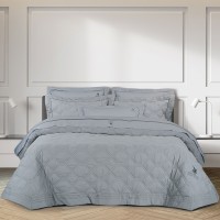 GREENWICH POLO CLUB ΚΟΥΒΕΡΛΙ ΥΠΕΡΔΙΠΛΟ ΣΕΤ 2163 GREY