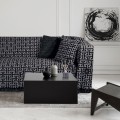 GREENWICH POLO CLUB ΡΙΧΤΑΡΙ 180Χ300 ESSENTIAL 3901 ΓΚΡΙ, ΜΑΥΡΟ