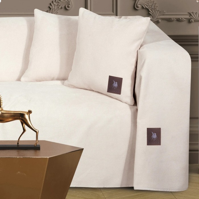 GREENWICH POLO CLUB ΡΙΧΤΑΡΙ 180Χ300 PREMIUM 3922 IVORY