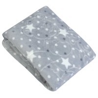 GREENWICH POLO CLUB ΚΟΥΒΕΡΤΑ VELOUR 80X110 ΒΑΒΥ 8832 GREY