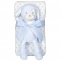 GREENWICH POLO CLUB ΚΟΥΒΕΡΤΑ ΠΙΚΕ 75X100 ΒΑΒΥ ESSENTIAL 8856 BLUE, WHITE
