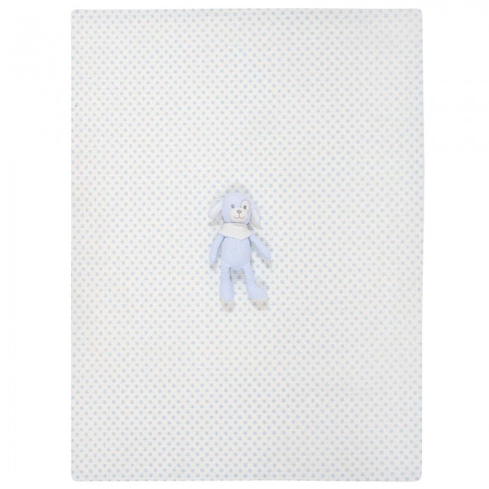 GREENWICH POLO CLUB ΚΟΥΒΕΡΤΑ ΠΙΚΕ 75X100 ΒΑΒΥ ESSENTIAL 8856 BLUE, WHITE