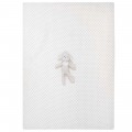 GREENWICH POLO CLUB ΚΟΥΒΕΡΤΑ ΠΙΚΕ 75X100 ΒΑΒΥ ESSENTIAL 8858 GREY, WHITE