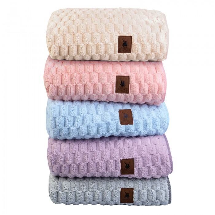 GREENWICH POLO CLUB ΚΟΥΒΕΡΤΑ FLEECE 110X150 ΒΑΒΥ 8836 BEIGE
