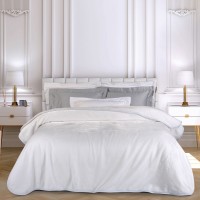 GREENWICH POLO CLUB ΚΟΥΒΕΡΤΑ VELOUR ΜΟΝΗ ESSENTIAL 3470 WHITE
