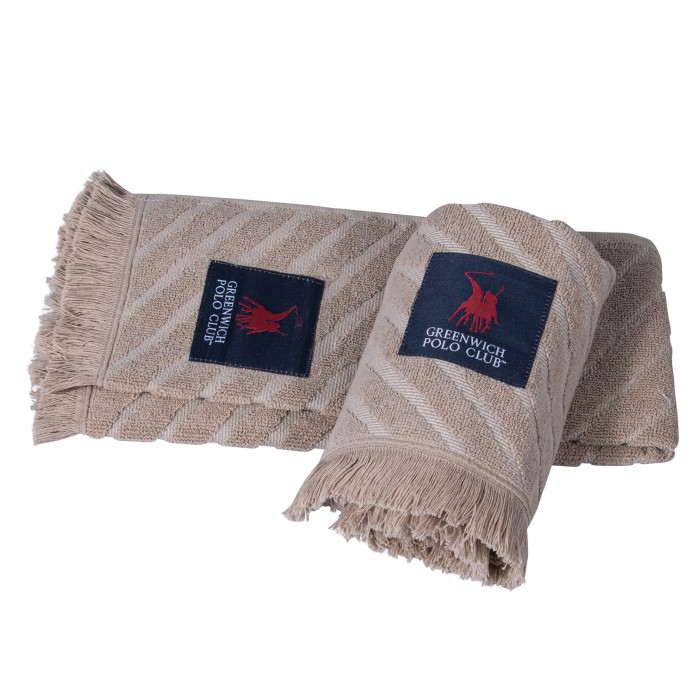 GREENWICH POLO CLUB ΠΕΤΣΕΤΕΣ ΚΟΥΖΙΝΑΣ ΣΕΤ 2TMX 40Χ60 2694 GREY