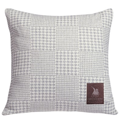 GREENWICH POLO CLUB ΔΙΑΚΟΣΜΗΤΙΚΟ ΜΑΞΙΛΑΡΙ 42X42 2784 ΓΚΡΙ, ΕΚΡΟΥ