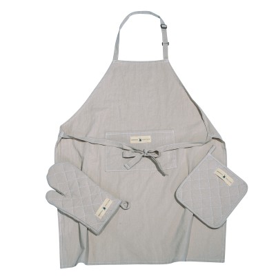 GREENWICH POLO CLUB ΣΕΤ ΚΟΥΖΙΝΑΣ 3 ΤΕΜΑΧΙΩΝ 2638 GREY