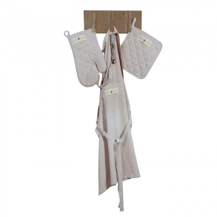 GREENWICH POLO CLUB ΣΕΤ ΚΟΥΖΙΝΑΣ 3 ΤΕΜΑΧΙΩΝ 2638 GREY