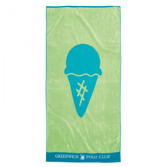 GREENWICH POLO CLUB JUNIOR ΠΕΤΣΕΤΑ ΘΑΛΑΣΣΗΣ 70Χ140 3899 GREEN
