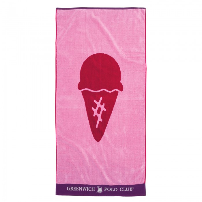 GREENWICH POLO CLUB JUNIOR ΠΕΤΣΕΤΑ ΘΑΛΑΣΣΗΣ 70Χ140 3900 PINK