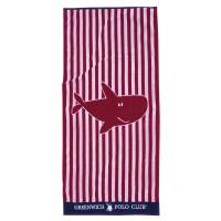 GREENWICH POLO CLUB JUNIOR ΠΕΤΣΕΤΑ ΘΑΛΑΣΣΗΣ 70Χ140 3901 RED