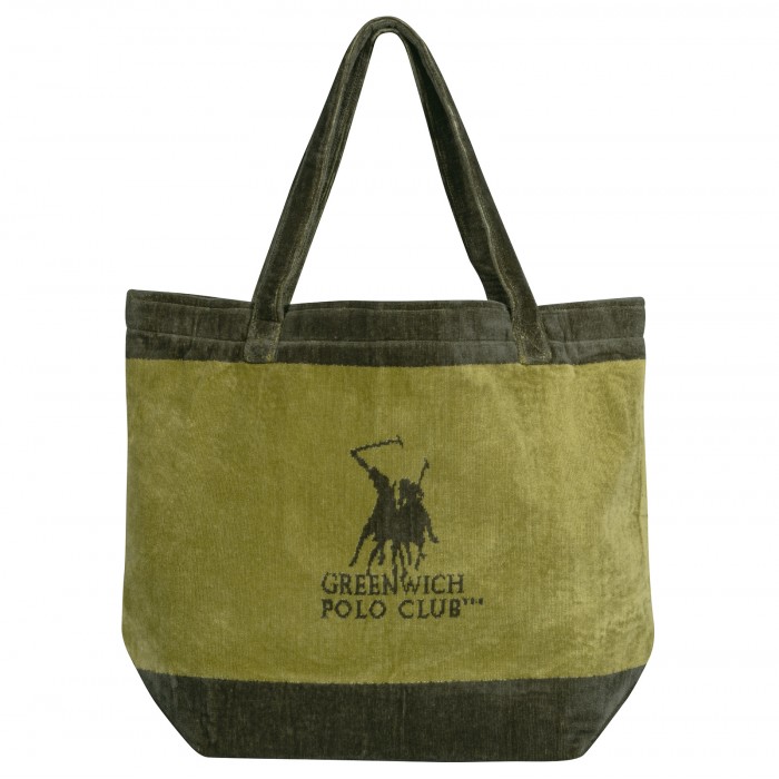 GREENWICH POLO CLUB ΤΣΑΝΤΑ ΘΑΛΑΣΣΗΣ 55Χ40 3859 BLACK, OLIVE