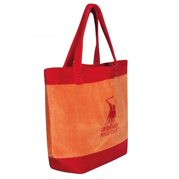 GREENWICH POLO CLUB ΤΣΑΝΤΑ ΘΑΛΑΣΣΗΣ 55Χ40 3860 CORAL, RED