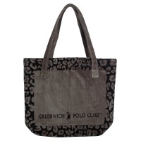 GREENWICH POLO CLUB ΤΣΑΝΤΑ ΘΑΛΑΣΣΗΣ 55Χ40 3862 BLACK, BROWN